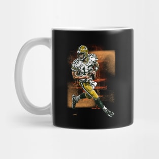 Aaron Rodgers scrambles Mug